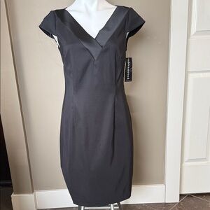 NEW Connected Apparel Black Mini Dress